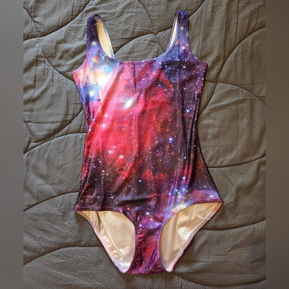 Galaxy Print Bodysuit